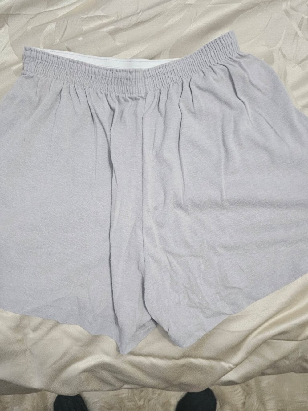 Light Grey Vintage Gym Shorts